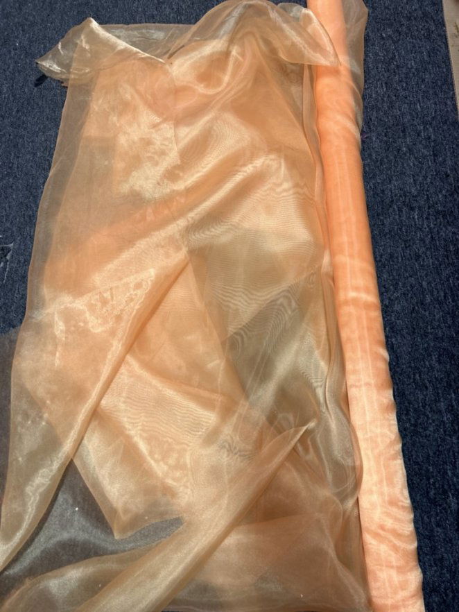 Crystal Organza Fabric by the yard - New Star Fabrics