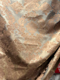Damask Flocking Taffeta fabric by the yard - New Star Fabrics