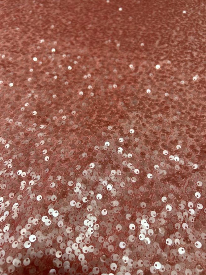 Disc Sequin Micro Dot Dangle Taffeta Fabric  by the yard - New Star Fabrics