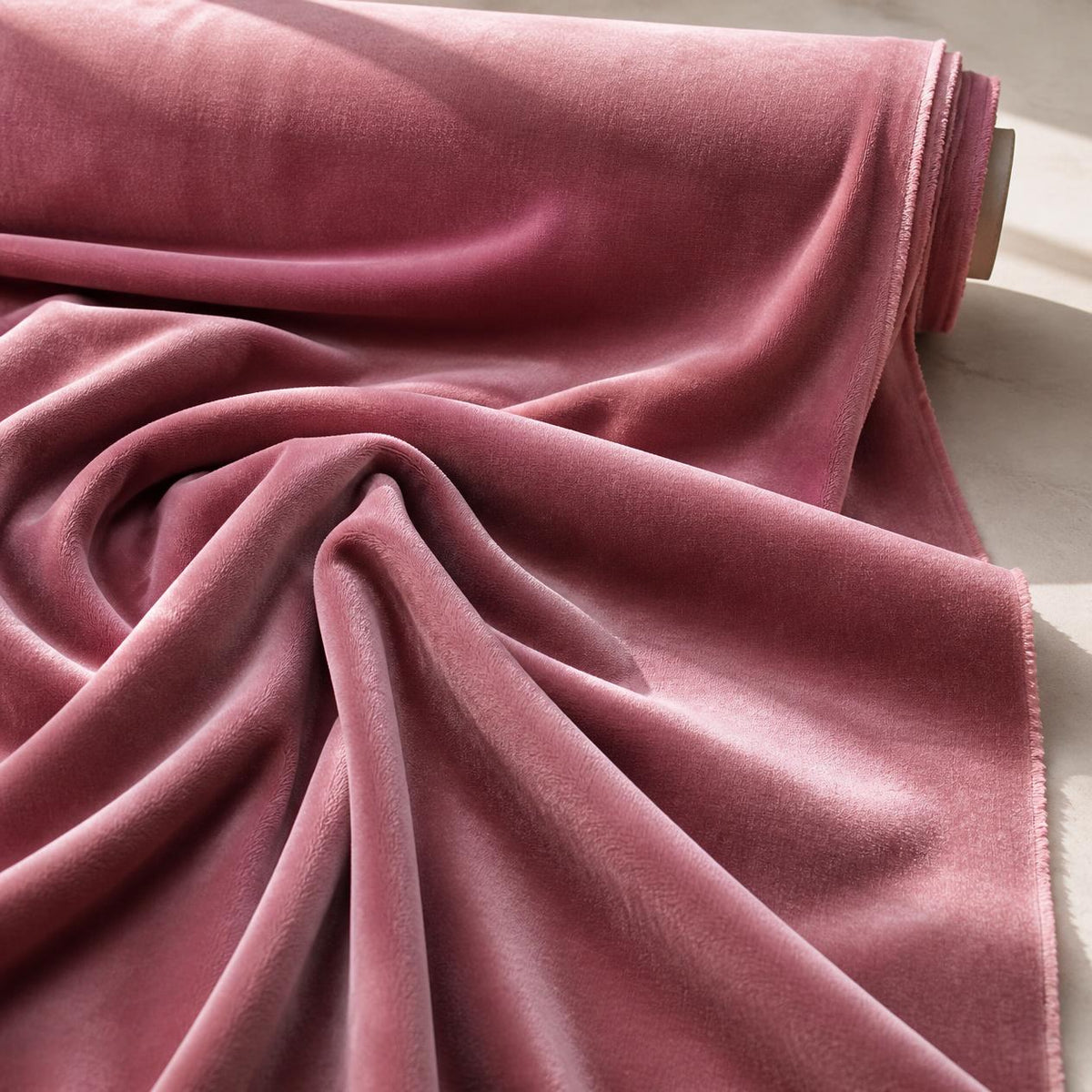 Stretch Velvet Fabric – Roll 50 Yard Continuous Pieces