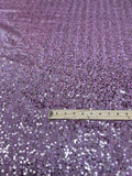 Disc Sequin Micro Dot Dangle Taffeta Fabric  by the yard