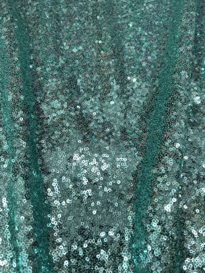 Glitz Sequin Mini Disc Fabric by the yard - New Star Fabrics