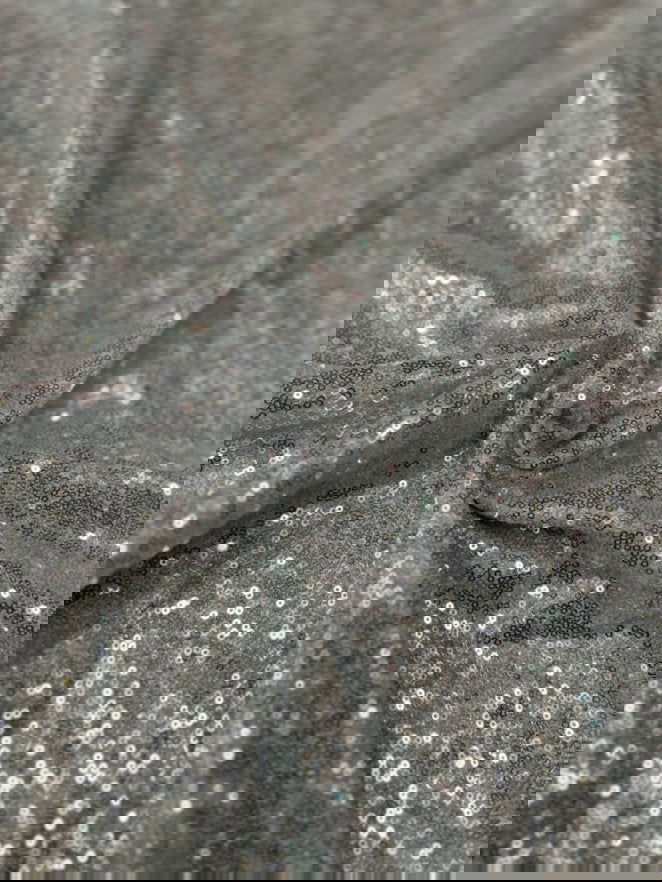 Glitz Sequin Mini Disc Fabric by the yard - New Star Fabrics