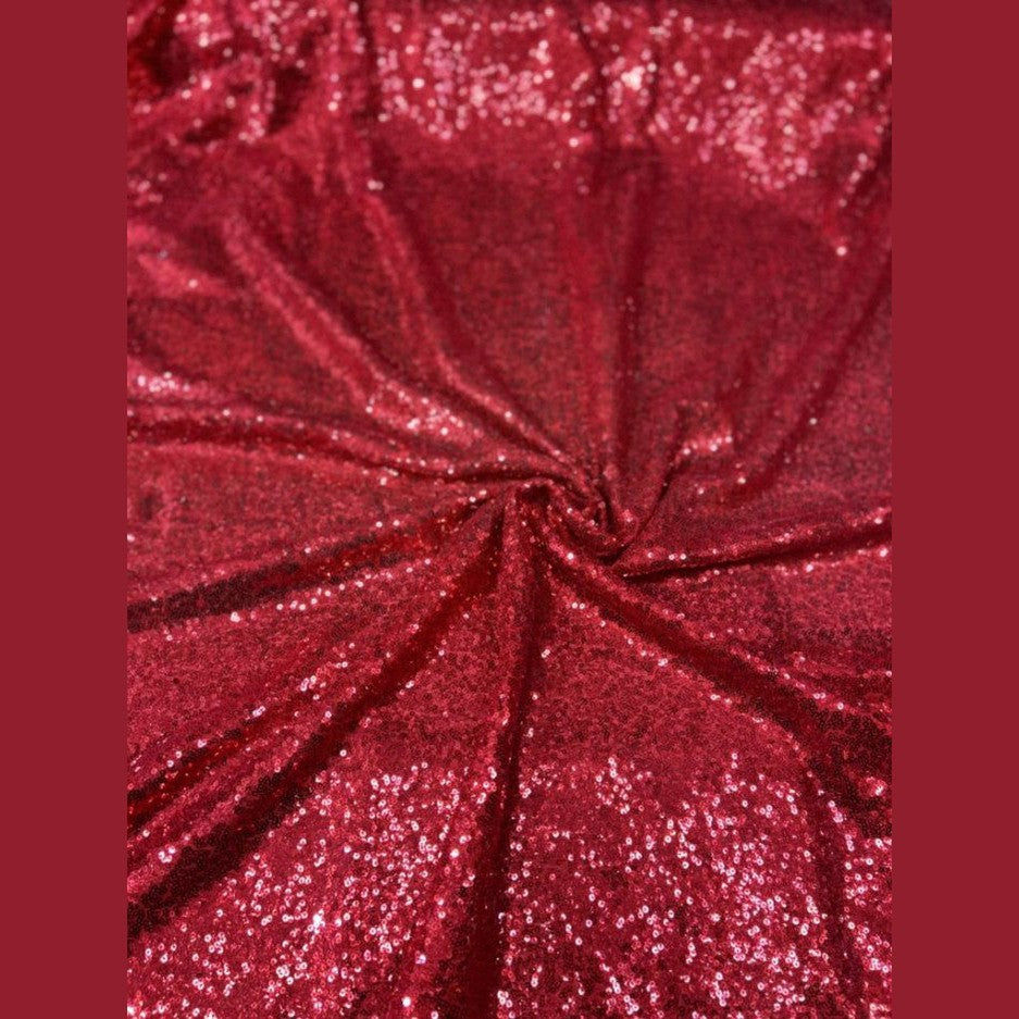 Glitz Sequin Mini Disc Fabric by the yard - New Star Fabrics