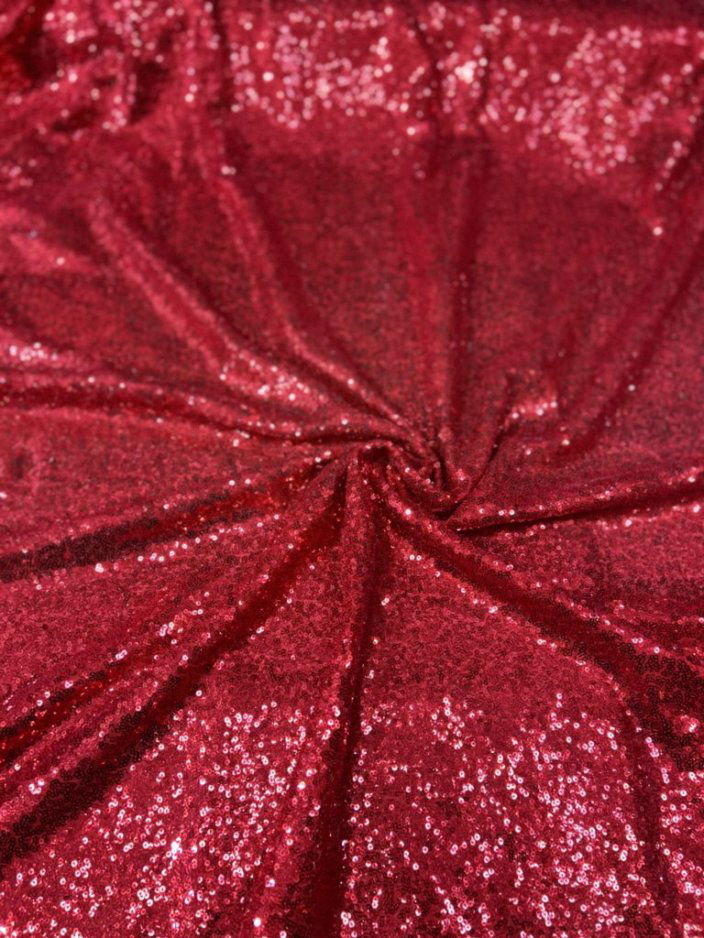 Glitz Sequin Mini Disc Fabric by the yard - New Star Fabrics