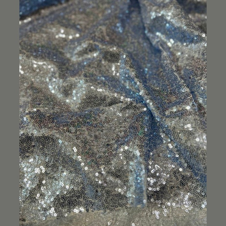 Glitz Sequin Mini Disc Fabric by the yard - New Star Fabrics