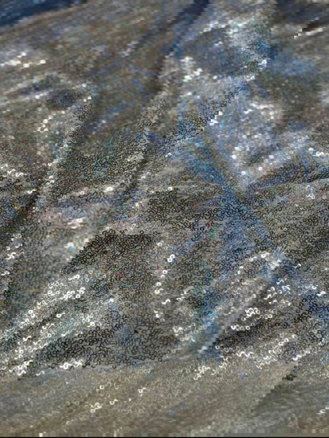 Glitz Sequin Mini Disc Fabric by the yard - New Star Fabrics