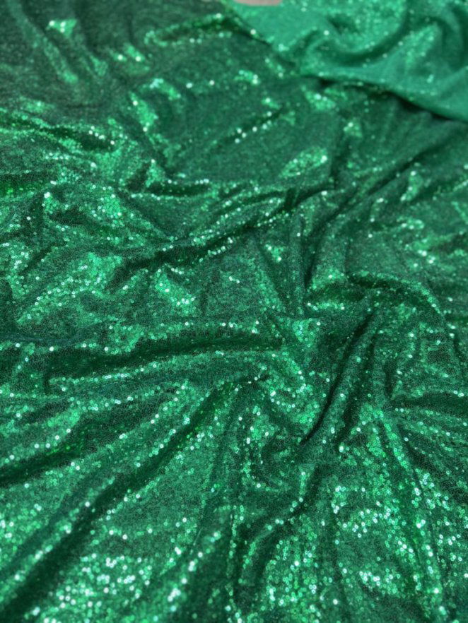 Glitz Sequin Mini Disc Fabric by the yard - New Star Fabrics
