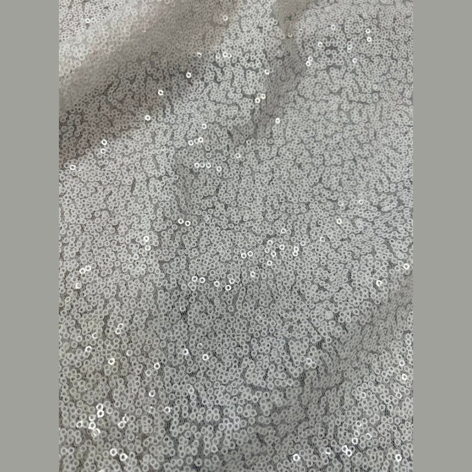 Glitz Sequin Mini Disc Fabric by the yard - New Star Fabrics