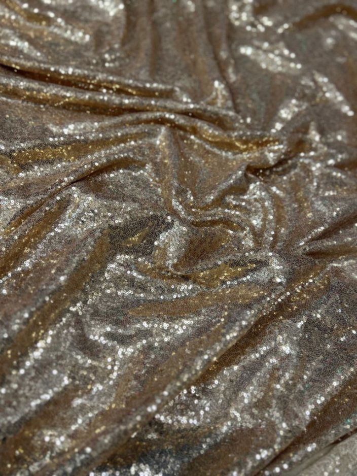 Glitz Sequin Mini Disc Fabric by the yard - New Star Fabrics