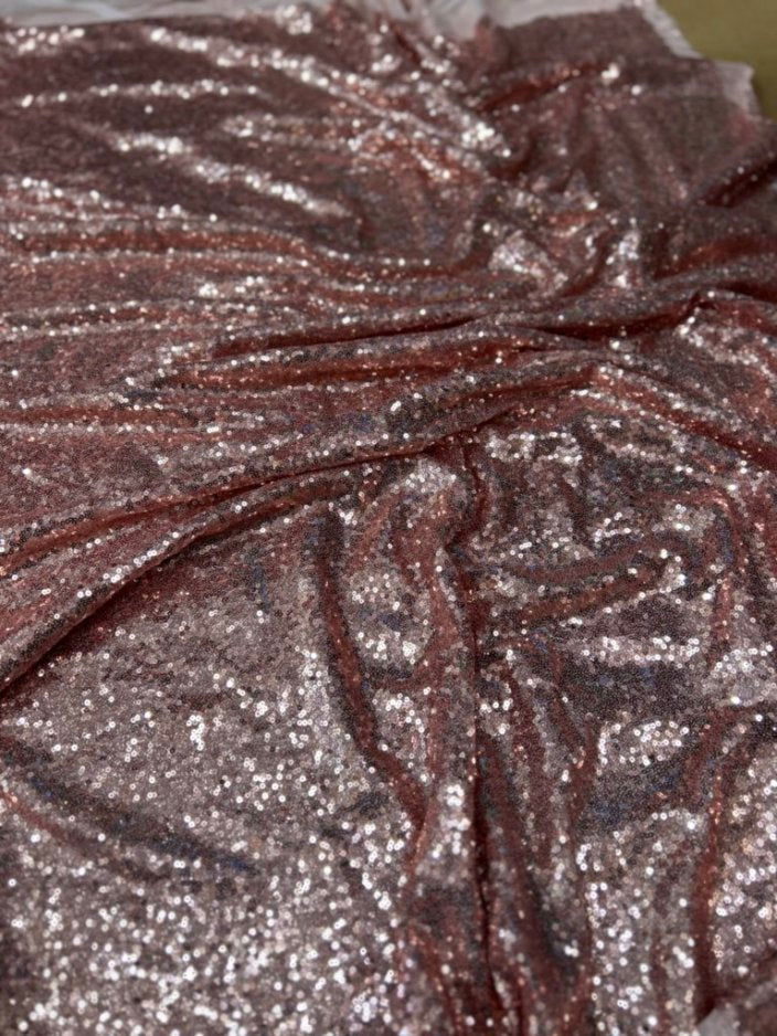 Glitz Sequin Mini Disc Fabric by the yard - New Star Fabrics