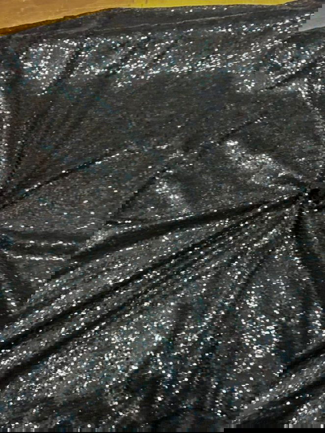 Glitz Sequin Mini Disc Fabric by the yard - New Star Fabrics