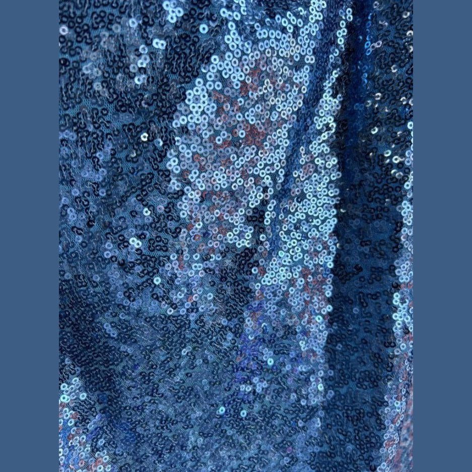 Glitz Sequin Mini Disc Fabric by the yard - New Star Fabrics