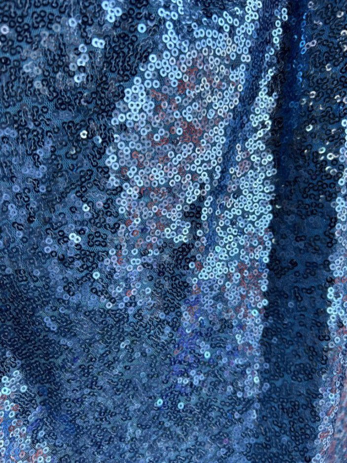 Glitz Sequin Mini Disc Fabric by the yard - New Star Fabrics