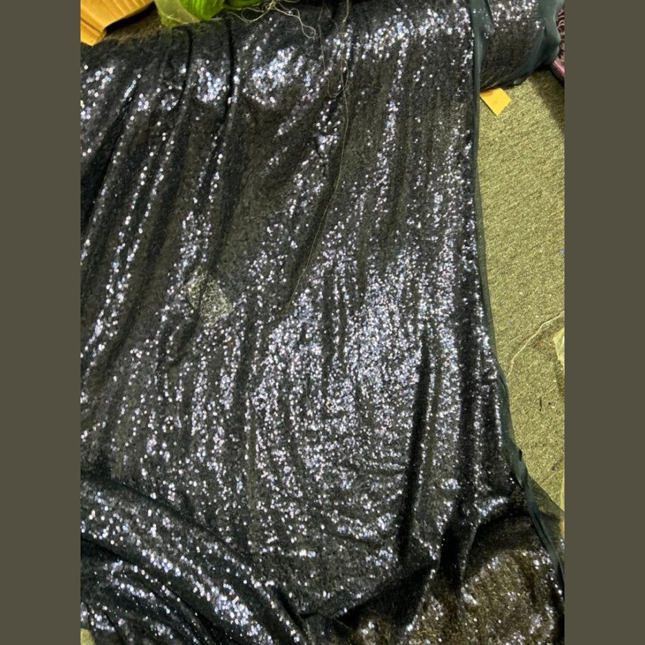 Glitz Sequin Mini Disc Fabric by the yard - New Star Fabrics