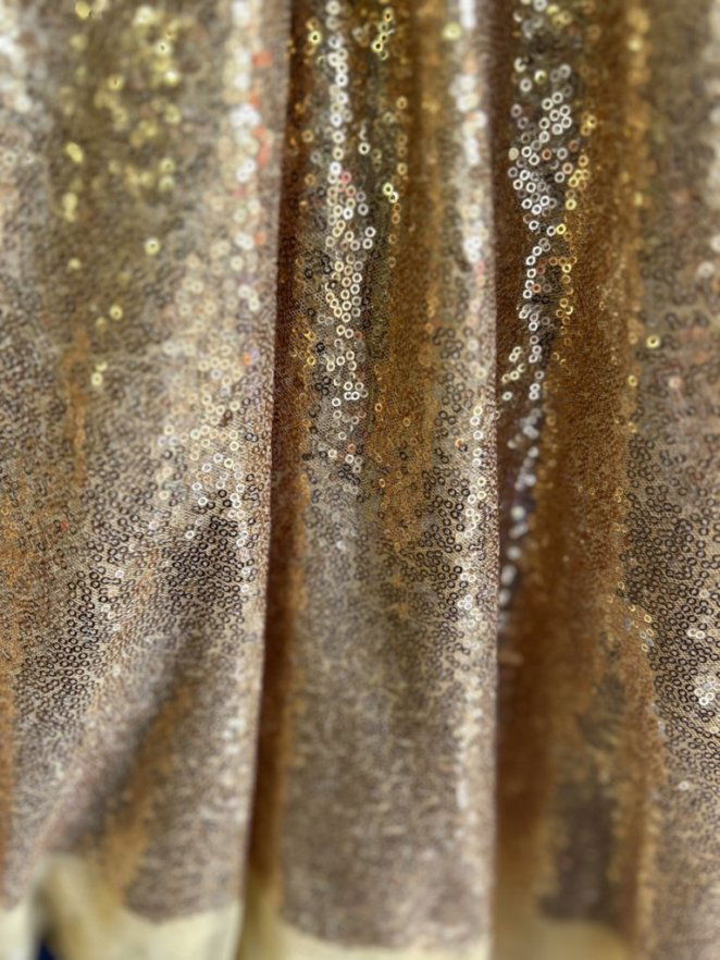 Glitz Sequin Mini Disc Fabric by the yard - New Star Fabrics