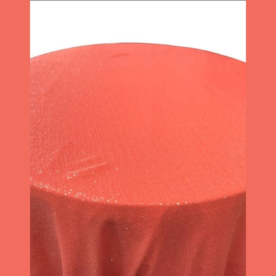 Glitz Sequin Tablecloth 108'' Round - New Star Fabrics
