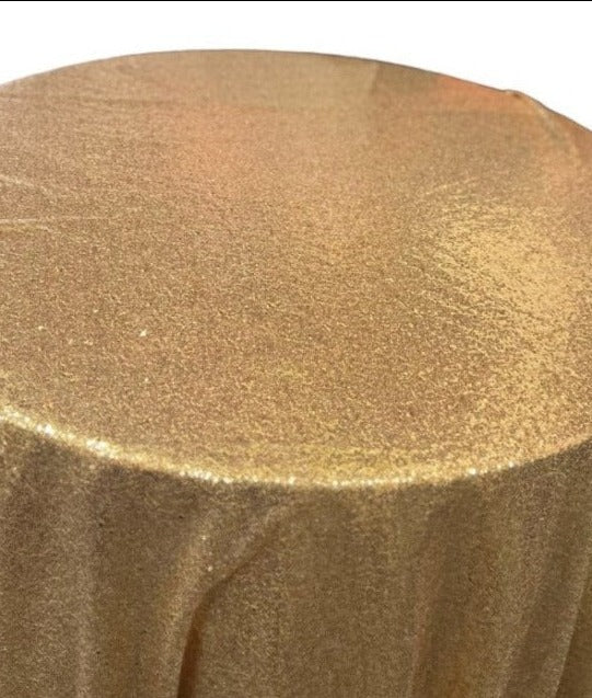 Glitz Sequin Tablecloth 108'' Round - New Star Fabrics