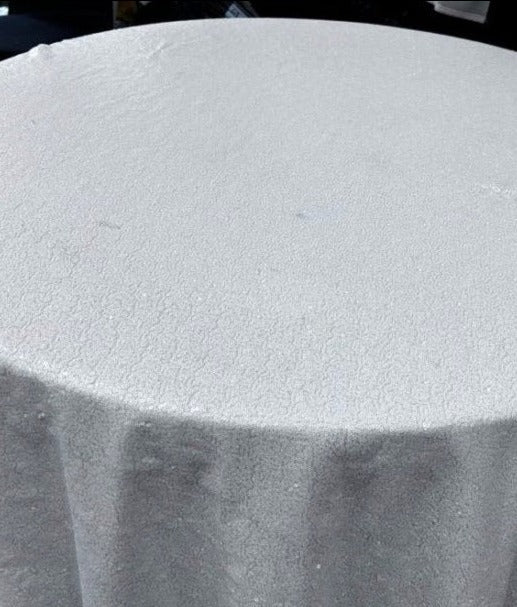 Glitz Sequin Tablecloth 108'' Round - New Star Fabrics