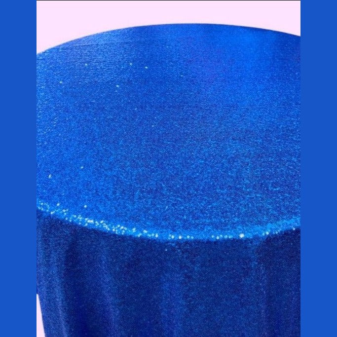 Glitz Sequin Tablecloth 108'' Round - New Star Fabrics