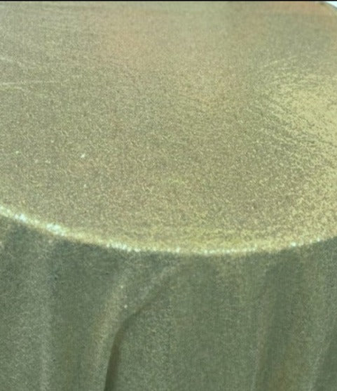 Glitz Sequin Tablecloth 108'' Round - New Star Fabrics