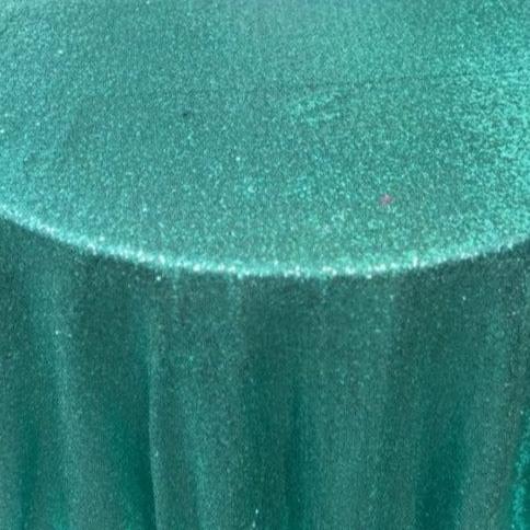 Glitz Sequin Tablecloth 120'' Round - New Star Fabrics