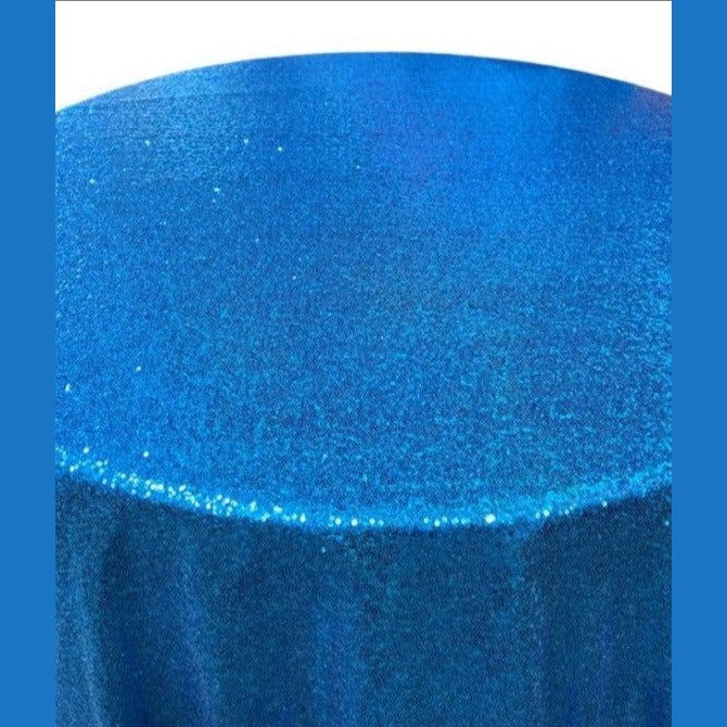 Glitz Sequin Tablecloth 120'' Round - New Star Fabrics