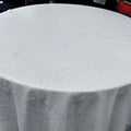 Glitz Sequin Tablecloth 90'' Round - New Star Fabrics