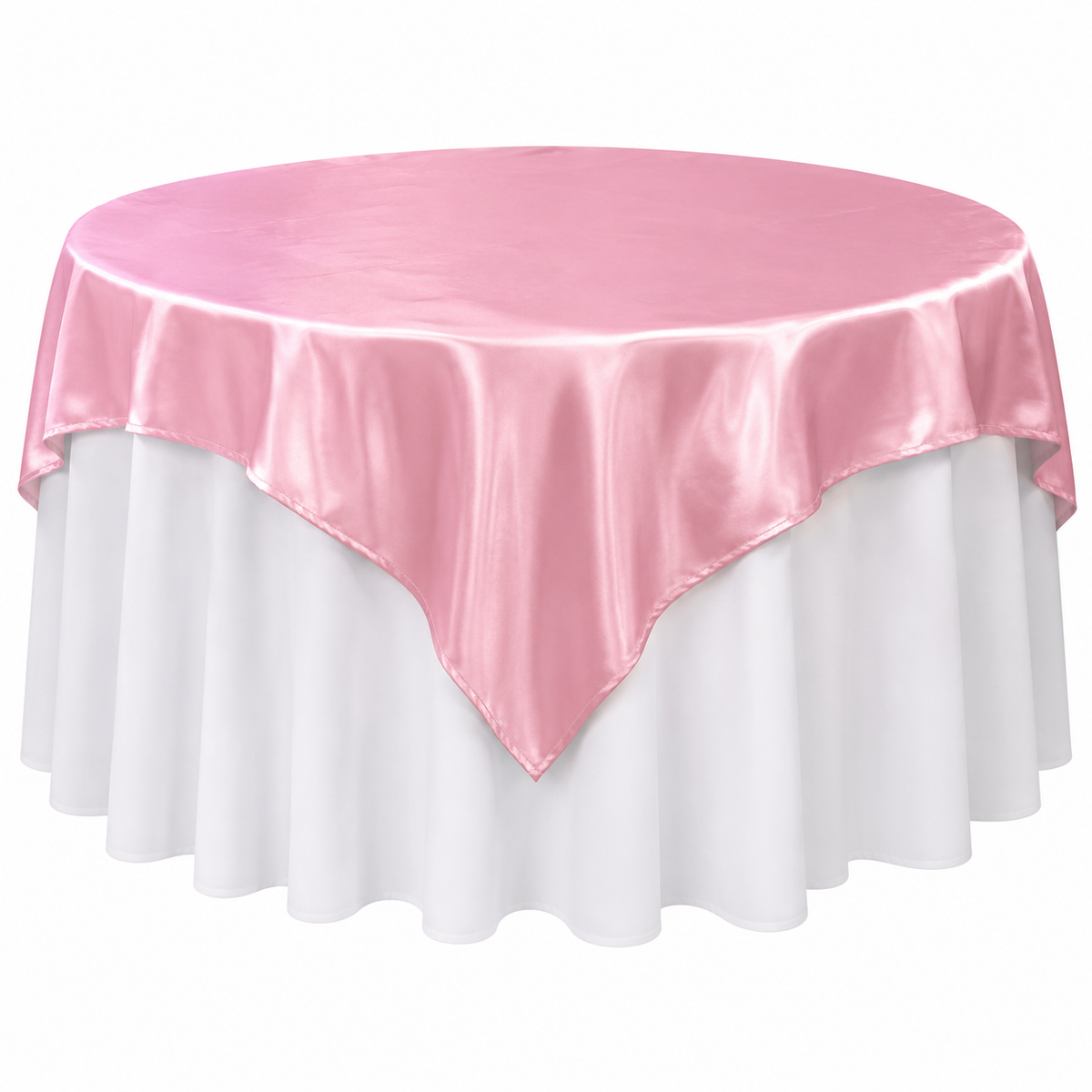 Table Overlay Satin 58 x 58 Inches