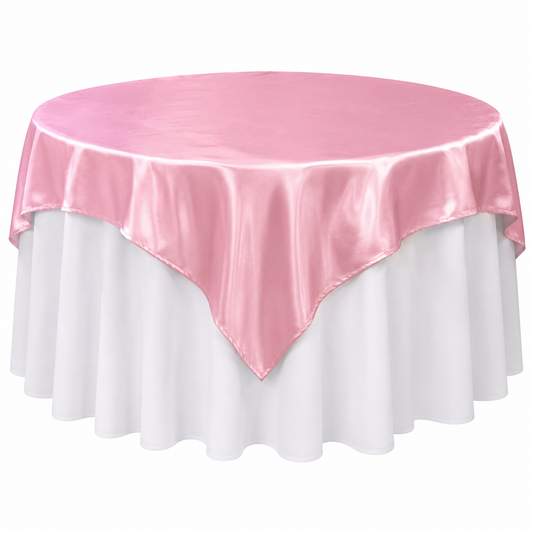 Table Overlay Satin 58 x 58 Inches