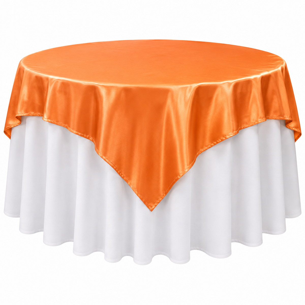 Table Overlay Satin 58 x 58 Inches