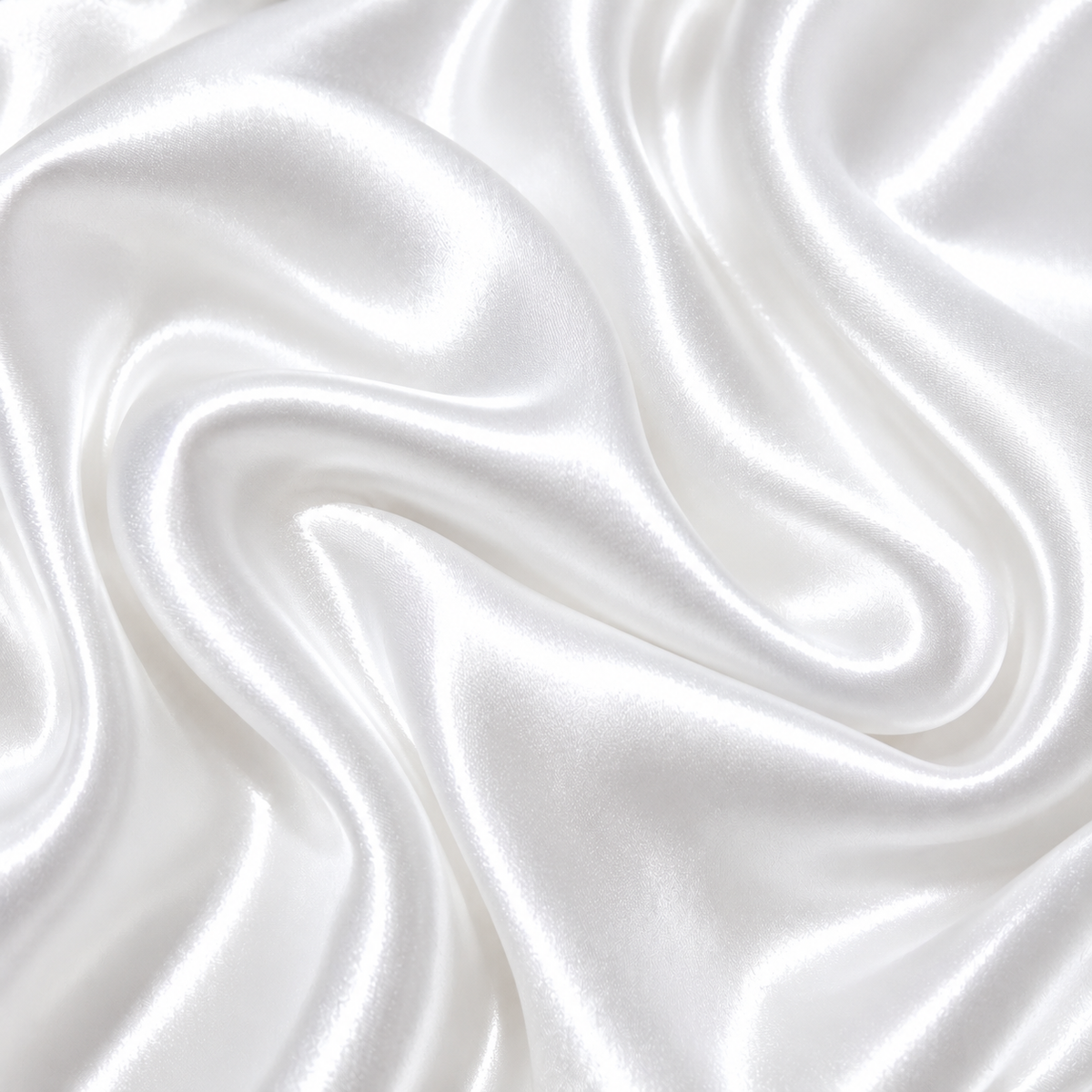 Satin Fabric by the Yard – Premium Shiny Polyester Satin for Wedding Drapes & Tablecloths