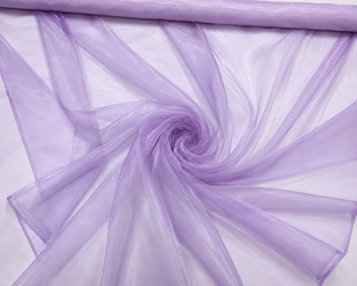 Roll of Organza Fabric 100 Yard Continuous Pieces – Sheer, Crisp & Elegant for Weddings