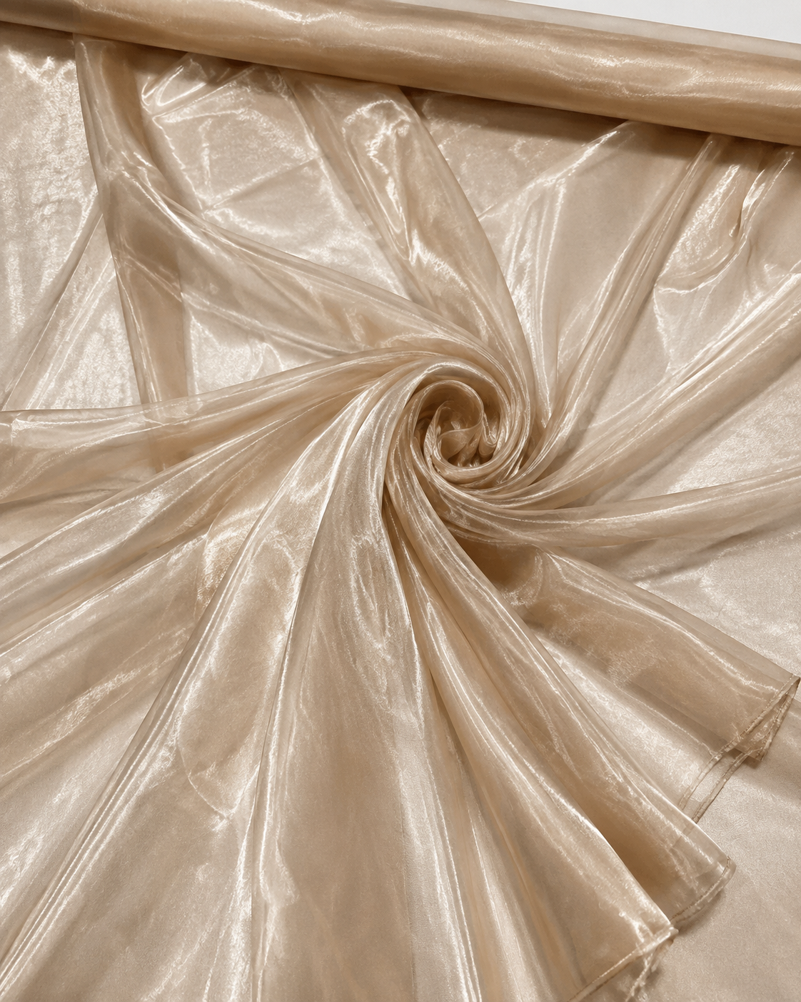 Roll of Organza Fabric 100 Yard Continuous Pieces – Sheer, Crisp & Elegant for Weddings