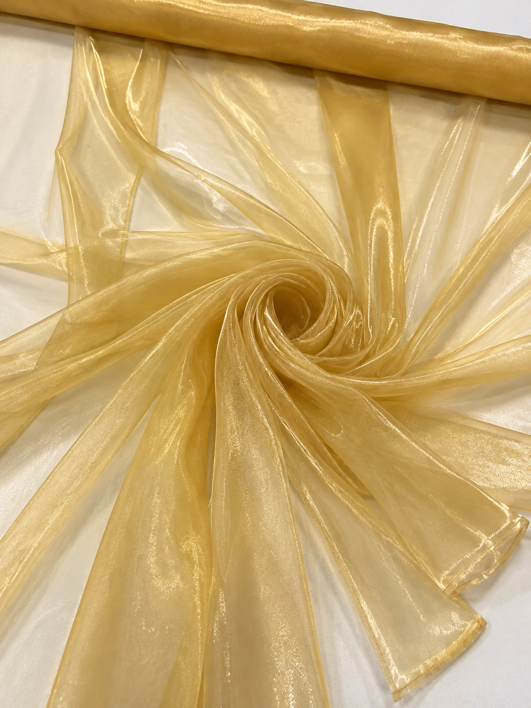 Organza Fabric 50 Yard Continuous Pieces Roll for Weddings | Free Shipping