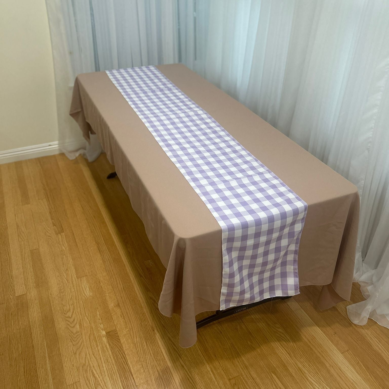 Buffalo Plaid Checkered Table Runner 14 inches by 108 inches