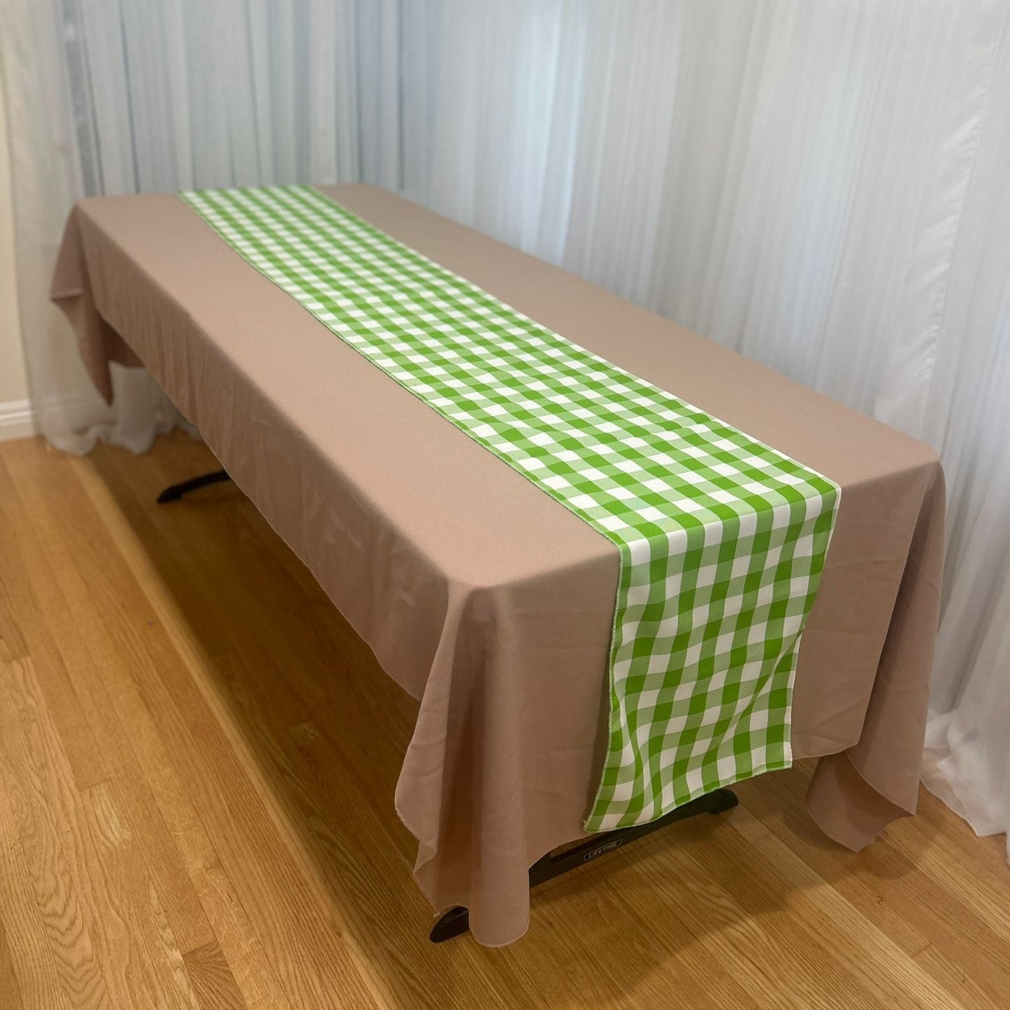 Buffalo Plaid Checkered Table Runner 14 inches by 108 inches