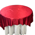 Table Overlay Satin 58 X 58 Inches