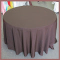 Poly Poplin Round Polyester Tablecloth - 120 Inch Linen - New Star Fabrics