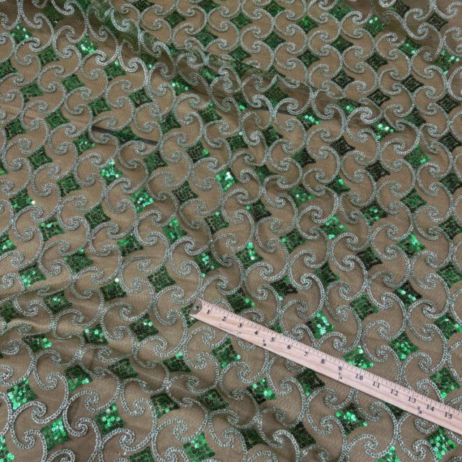 Pyramid Lace Fabric by the Yards - New Star Fabrics