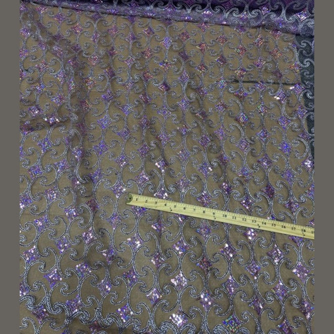 Pyramid Lace Fabric by the Yards - New Star Fabrics