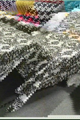 Rectangle Damask Taffeta Tablecloth - New Star Fabrics