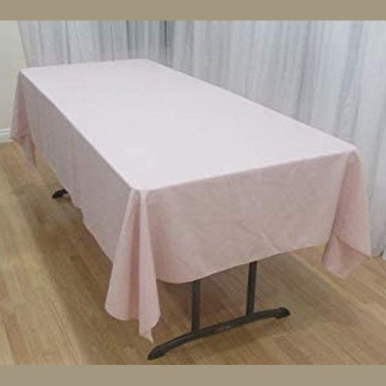 Rectangle Poly Poplin Tablecloth 60 by 108 inches - New Star Fabrics