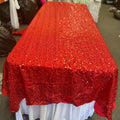 Rectangle Sequin Taffeta Tablecloth 55 by 108 inches - New Star Fabrics