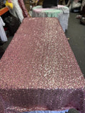 Rectangle Sequin Taffeta Tablecloth 55 by 108 inches - New Star Fabrics