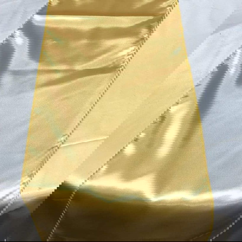 Satin Table Runners 12 by 108 inch - New Star Fabrics