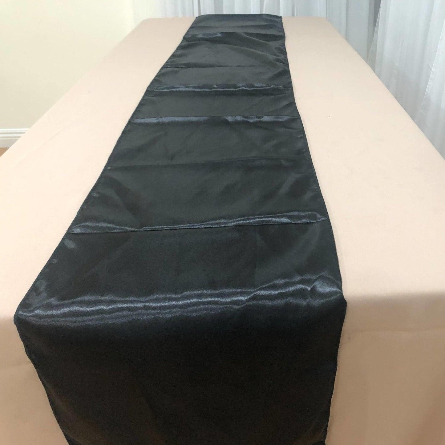 Satin Table Runners 12 by 108 inch - New Star Fabrics