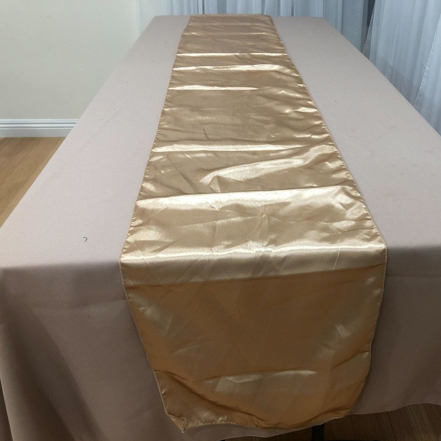 Satin Table Runners 12 by 108 inch - New Star Fabrics