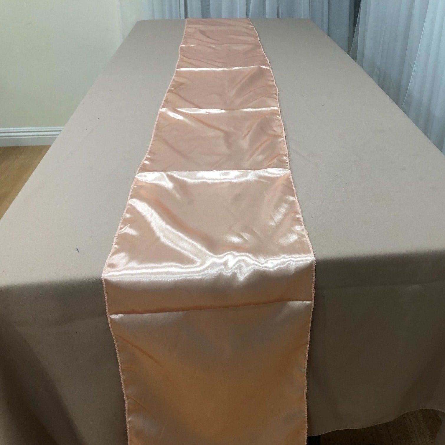 Satin Table Runners 12 by 108 inch - New Star Fabrics