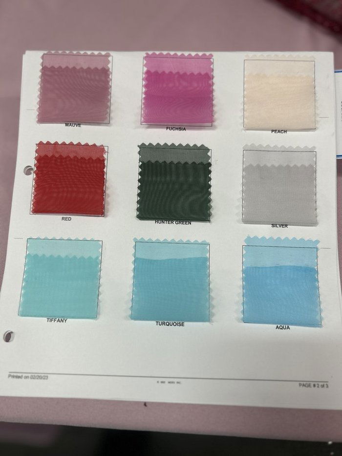 Sheer Voile (118'') by the yard - New Star Fabrics